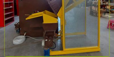 Sistema alza-volta bidoni + compostiere ecopans